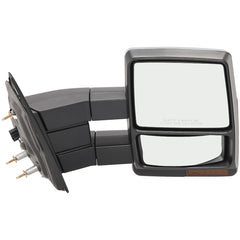 KOOL VUE MIRRORSF-150 09-14 TOWING MIRROR RH, Power, Manual Folding, Heated, Chrome, w/ Memory, Puddle Light, and Signal Light