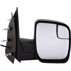 KOOL VUE MIRRORSECONOLINE VAN 10-14 MIRROR RH, Non-Towing, Power, Manual Folding, Non-Heated, Textured, No Auto-dimming, BSD, Memory, and Signal Light, 4-Bolt Mount