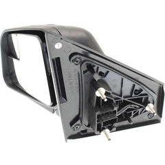 KOOL VUE MIRRORSEDGE 09-11 MIRROR LH, Power, Manual Folding, Non-Heated, Textured, w/ Blind Spot Glass, No Auto-dimming, Memory, and Signal Light