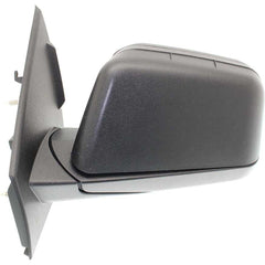 KOOL VUE MIRRORSEDGE 09-11 MIRROR LH, Power, Manual Folding, Non-Heated, Textured, w/ Blind Spot Glass, No Auto-dimming, Memory, and Signal Light