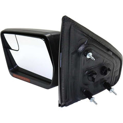 KOOL VUE MIRRORSF-150 11-14 MIRROR LH, Non-Towing, Power, Manual Folding, Heated, Textured, w/ Blind Spot Glass and Signal Light, No Memory and Puddle Light