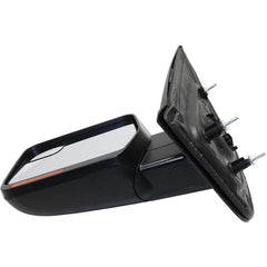KOOL VUE MIRRORSF-150 11-14 MIRROR LH, Non-Towing, Power, Manual Folding, Heated, Textured, w/ Blind Spot Glass and Signal Light, No Memory and Puddle Light