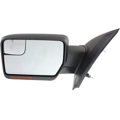 KOOL VUE MIRRORSF-150 11-14 MIRROR LH, Non-Towing, Power, Power Folding, Heated, Paintable, w/ Blind Spot Glass, Memory, Puddle Light, and Signal Light