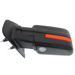 KOOL VUE MIRRORSF-150 11-14 MIRROR LH, Non-Towing, Power, Power Folding, Heated, Paintable, w/ Blind Spot Glass, Memory, Puddle Light, and Signal Light