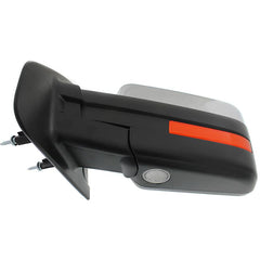 KOOL VUE MIRRORSF-150 11-14 MIRROR LH, Non-Towing, Power, Power Folding, Heated, Chrome, w/ Blind Spot Glass, Memory, Puddle Light, and Signal Light