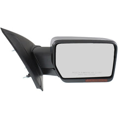 KOOL VUE MIRRORSF-150 11-14 MIRROR RH, Non-Towing, Power, Power Folding, Heated, Chrome, w/ Memory, Puddle Light, and Signal Light, No Blind Spot Feature