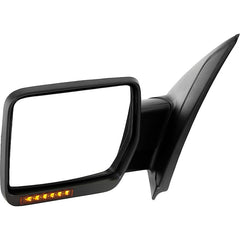 KOOL VUE MIRRORSF-150 09-10 MIRROR LH, Non-Towing, Power, Power Folding, Heated, Chrome, w/ In-housing Signal Light and Memory, No Auto-dimming and BSD