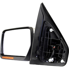 KOOL VUE MIRRORSF-150 09-10 MIRROR LH, Non-Towing, Power, Power Folding, Heated, Chrome, w/ In-housing Signal Light and Memory, No Auto-dimming and BSD