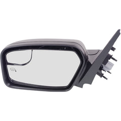 KOOL VUE MIRRORSFUSION 11-12 MIRROR LH, Power, Non-Folding, Heated, Textured, w/ Blind Spot Glass and Puddle Light