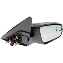 KOOL VUE MIRRORSMUSTANG 11-12 MIRROR RH, Power, Non-Folding, Non-Heated, Paintable/Textured, 2 Caps, w/ Blind Spot Glass