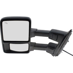 KOOL VUE MIRRORSF-SERIES SUPER DUTY 10-16 TOWING MIRROR LH, Power, Power Folding, Heated, Chrome/Paintable, 2 Caps, w/ Auto Extend, Memory, and Signal Light, w/ Side Marker