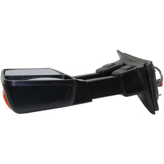 KOOL VUE MIRRORSF-SERIES SUPER DUTY 10-16 TOWING MIRROR LH, Power, Power Folding, Heated, Chrome/Paintable, 2 Caps, w/ Auto Extend, Memory, and Signal Light, w/ Side Marker