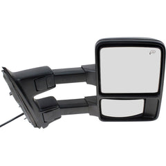 KOOL VUE MIRRORSF-SERIES SUPER DUTY 11-16 TOWING MIRROR RH, Power, Power Folding, Heated, Chrome/Paintable, 2 Caps, w/ Auto Extend, Memory, Signal Light, and Temp Sensor, w/ Side Marker