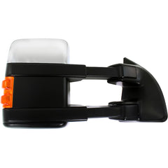 KOOL VUE MIRRORSF-SERIES SUPER DUTY 10-10 TOWING MIRROR RH, Power, Power Folding, Heated, Chrome/Paintable, 2 Caps, w/ Auto Extend, Memory, and Signal Light, w/ Side Marker