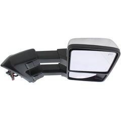 KOOL VUE MIRRORSF-SERIES SUPER DUTY 10-10 TOWING MIRROR RH, Power, Power Folding, Heated, Chrome/Paintable, 2 Caps, w/ Auto Extend, Memory, and Signal Light, w/ Side Marker