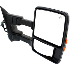 KOOL VUE MIRRORSF-SERIES SUPER DUTY 10-10 TOWING MIRROR RH, Power, Power Folding, Heated, Chrome/Paintable, 2 Caps, w/ Auto Extend, Memory, and Signal Light, w/ Side Marker