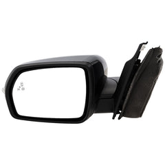KOOL VUE MIRRORSEDGE 15-18 MIRROR LH, Power, Manual Folding, Heated, Paintable, w/ BSD in Glass and In-housing Signal Light, No Auto-dimming and Memory, w/ Puddle Lamp
