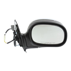 KOOL VUE MIRRORSF-150 97-02/F-250 97-99 MIRROR RH, Non-Towing, Power, Manual Folding, Non-Heated, Chrome, Contour Style, No Signal Light, Standard/Extended Cab, To 2-12-02