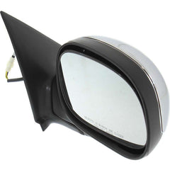 KOOL VUE MIRRORSF-150 97-02/F-250 97-99 MIRROR RH, Non-Towing, Power, Manual Folding, Non-Heated, Chrome, Contour Style, No Signal Light, Standard/Extended Cab, To 2-12-02