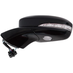 KOOL VUE MIRRORSFUSION 15-19 MIRROR LH, Power, Manual Folding, Heated, Paintable, w/ Puddle Light, Signal Light, Memory, and BSD, No Auto-dimming