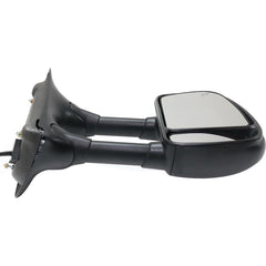 KOOL VUE MIRRORSF-SERIES SUPER DUTY 02-07/EXCURSION 00-05 TOWING MIRROR RH, Power, Manual Folding, Heated, Textured, Dual Glass, Double-Swing Type, w/ Signal Light
