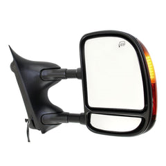 KOOL VUE MIRRORSF-SERIES SUPER DUTY 02-07/EXCURSION 00-05 TOWING MIRROR RH, Power, Manual Folding, Heated, Textured, Dual Glass, Double-Swing Type, w/ Signal Light