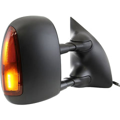 KOOL VUE MIRRORSF-SERIES SUPER DUTY 02-07/EXCURSION 00-05 TOWING MIRROR RH, Power, Manual Folding, Heated, Textured, Dual Glass, Double-Swing Type, w/ Signal Light