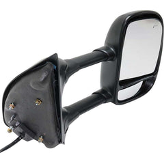 KOOL VUE MIRRORSF-SERIES SUPER DUTY 02-07/EXCURSION 00-05 TOWING MIRROR RH, Power, Manual Folding, Heated, Textured, Dual Glass, Double-Swing Type, w/ Signal Light