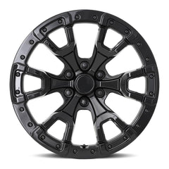 20x9 Aluminum Wheel with 6x135 Bolt Pattern - Gloss Black