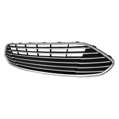 FRONT CENTER GRILLE -  PAINTED BLACK AND CHROME -  MADE OF PLASTIC -  [FO]