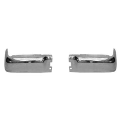 STEP BUMPER FACE BAR 2-PIECE SET -  CHROME -  STYLESIDE MODEL -  WITHOUT