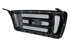 FRONT GRILLE -  FOR STX/FX4 MODELS -  PAINT TO MATCH FRAME WITH TEXTURED - FO1200414 for Ford F-150 2004-2008