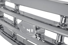 FRONT GRILLE -  ALL CHROME REPLACEMENT STYLE -  MADE OF PLASTIC