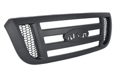 FRONT GRILLE -  FOR BASE AND XL MODELS -  TEXTURED BLACK H-BAR STYLE WITH