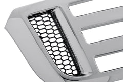 FRONT GRILLE -  FOR XLT MODELS -  CHROME H-BAR STYLE WITH SIDE NOSTRILS -