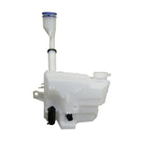 WINDSHIELD WASHER TANK WITH PUMP -  SENSOR -  AND FILLER TUBE -  FITS SEDAN - FO1288111 for Ford Focus 2012-2018