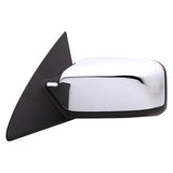 DRIVER SIDE CHROME POWER MIRROR -  WITH HEATED GLASS -  WITH PUDDLE LAMP -