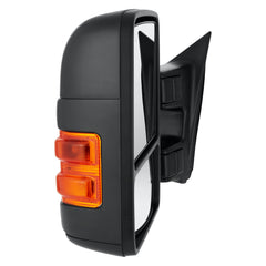 DRIVER SIDE POWER DOOR MIRROR -  WITH HEATED GLASS -  BLACK TEXTURED -