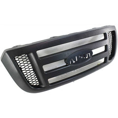 RANGER 06-11 GRILLE, Textured Dark Gray Shell, w/ Black Inner Grille, XL/XLT Models, w/o STX Model