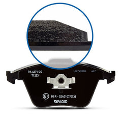 Pagid® 355013151 - Semi-Metallic Front Disc Brake Pads
