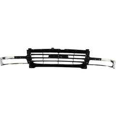 SIERRA 1500 03-06/2500 03-04 GRILLE, Chrome Shell/Black Insert, Includes 2007 Classic
