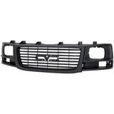 SAVANA VAN 03-23 GRILLE, Textured Black Shell and Insert, w/ Sealed Beam Headlight - CAPA