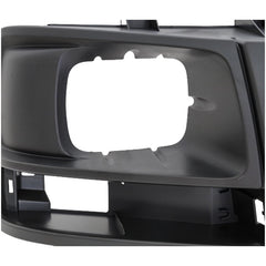 SAVANA VAN 03-23 GRILLE, Textured Black Shell and Insert, w/ Sealed Beam Headlight - CAPA