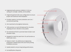 DFC® 604-76078 - GeoSpec® Vented Front Brake Rotor