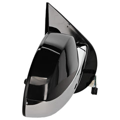 KOOL VUE MIRRORSESCALADE 07-14 MIRROR RH, Power, Power Folding, Heated, Chrome Body w/ Paintable Cap, w/ Signal Light and Memory, No Auto-dimming and BSD