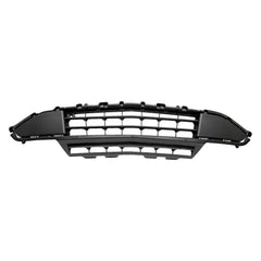 FRONT BUMPER COVER GRILLE -  TEXTURED BLACK -  MADE OF PLASTIC