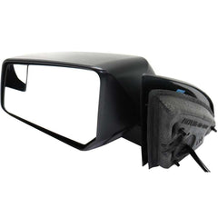KOOL VUE MIRRORSACADIA 13-15 MIRROR LH, Power, Non-Heated, Manual Folding, Textured Black, w/ Blind Spot Glass, No Auto-dimming, Memory, and Signal Light