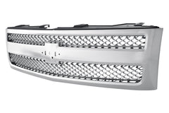 FRONT GRILLE -  1500 SERIES -  CHROME FRAME WITH CHROME INSERT -  WILL NOT