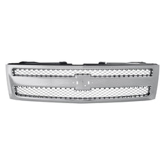 FRONT GRILLE -  1500 SERIES -  CHROME FRAME WITH CHROME INSERT -  WILL NOT