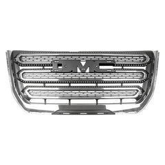 FRONT GRILLE -  FITS SLT MODEL -  CHROME CENTER HORIZONTAL MOLDINGS WITH